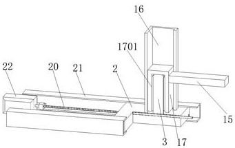 Waterlogging area green belt cleaning device for municipal engineering