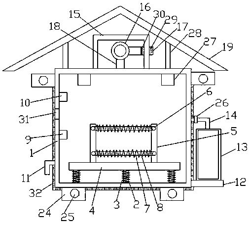 Secondary side multi-winding spliced type energy-saving transformer used in distribution network