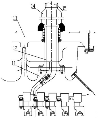 Wide-load medium-pressure heat supply mode based on central regulating valve parameter regulation