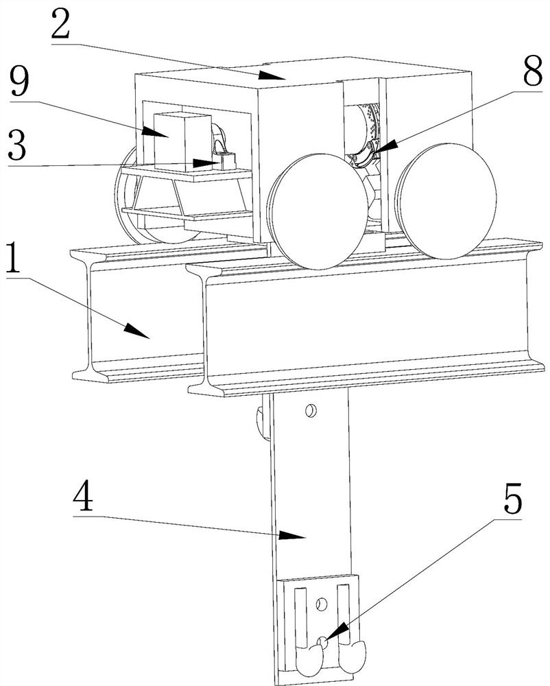 Continuous rigid frame bridge cast-in-place bracket pre-pressing device and method