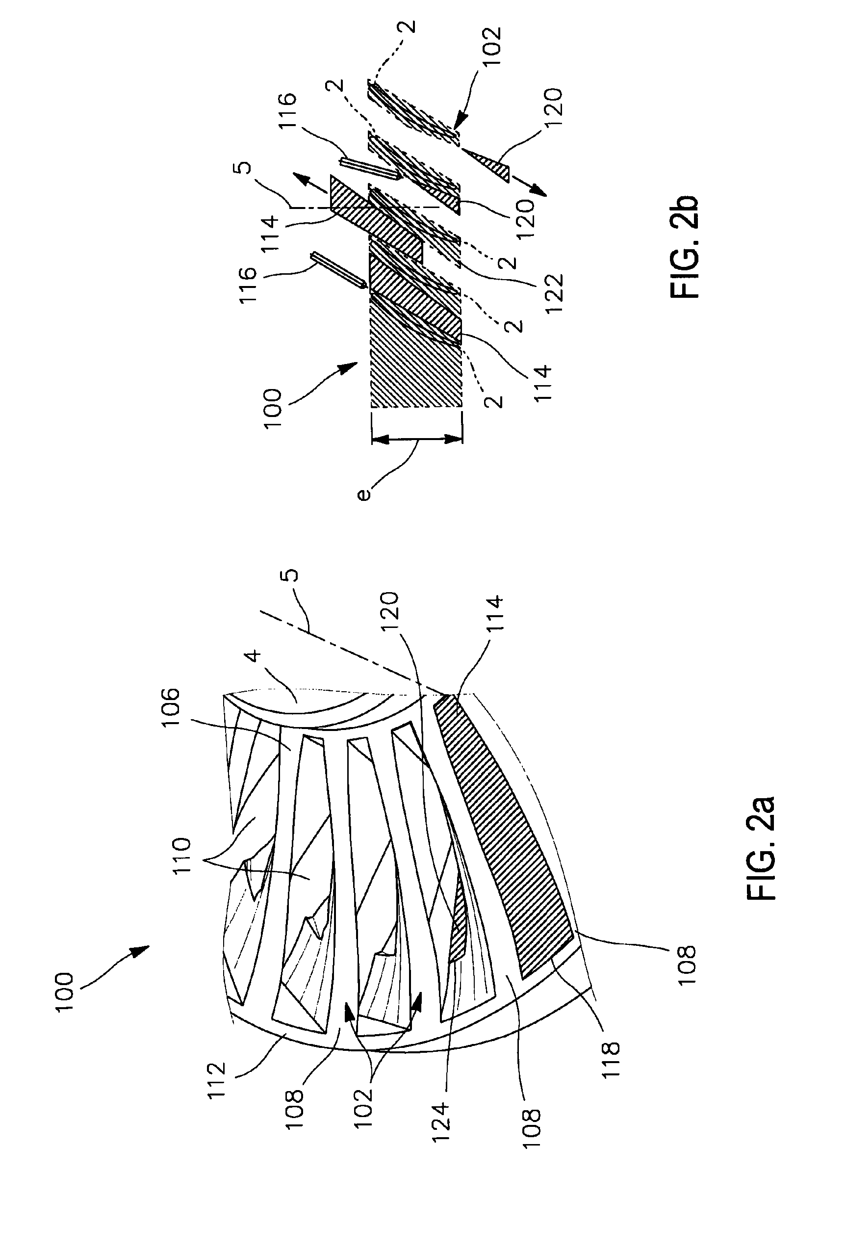 Process for manufacturing a single-piece blisk with a temporary blade support ring removed after a milling finishing step