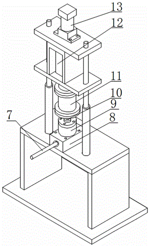 System and process for releasing and measuring fission gas of heavy-water reactor fuel elements