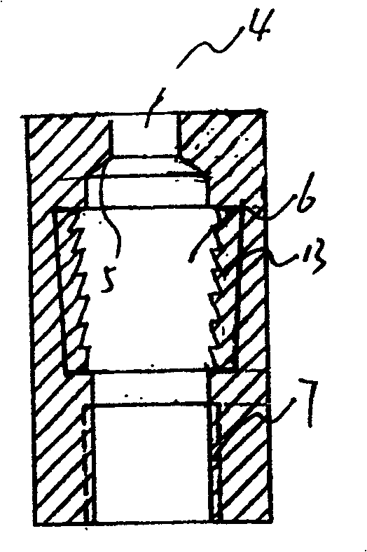 Double-end inserting expansion meshing body pile connecting end plate and prefab