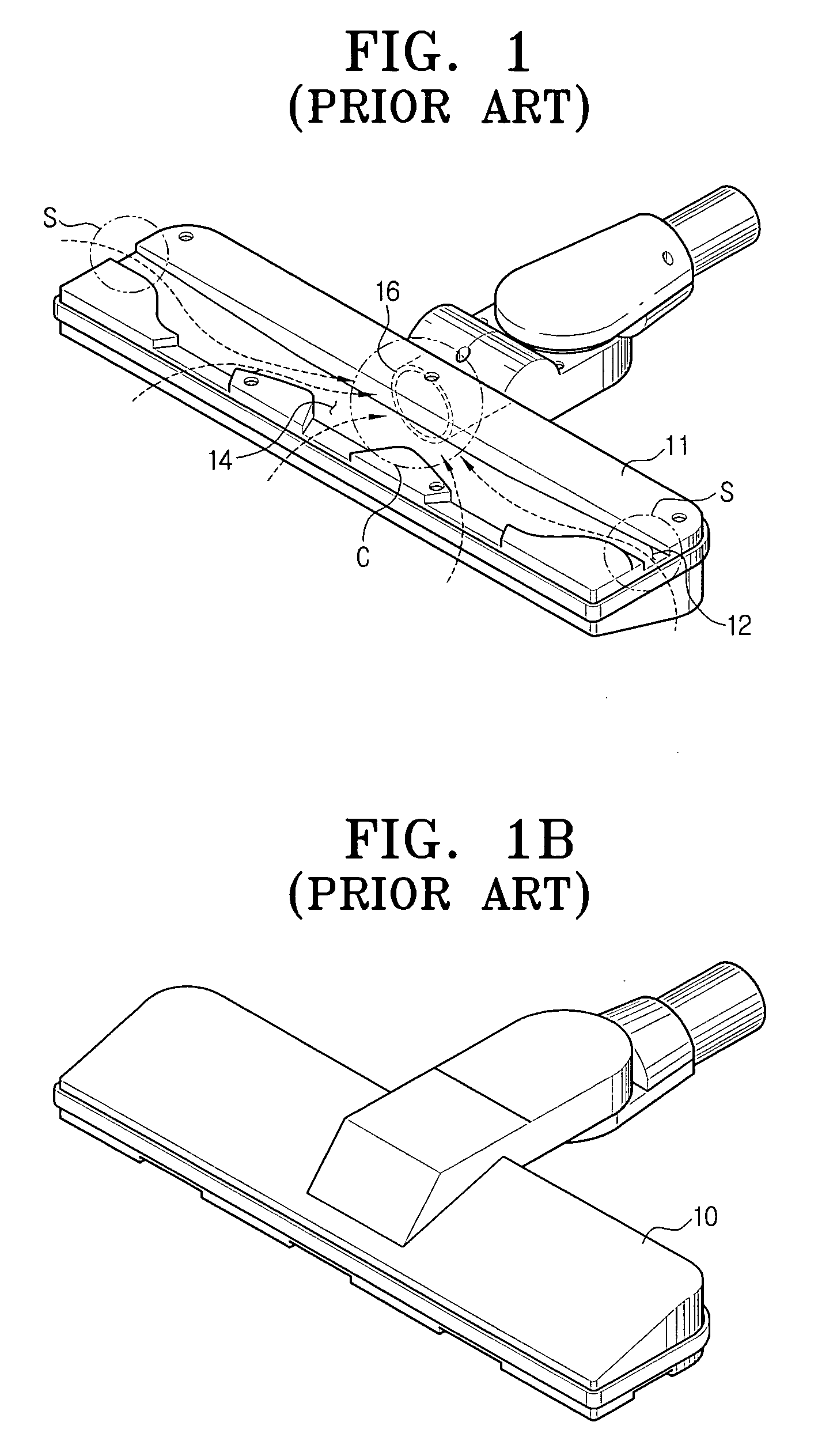 Suction port assembly and a vacuum cleaner having the same