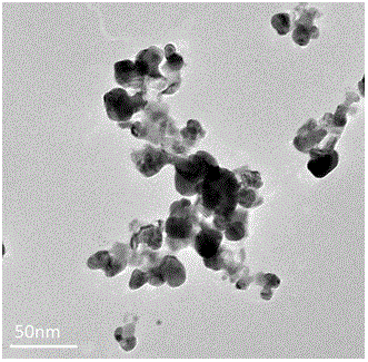 Method for preparing silver nanoparticles with water-soluble starch