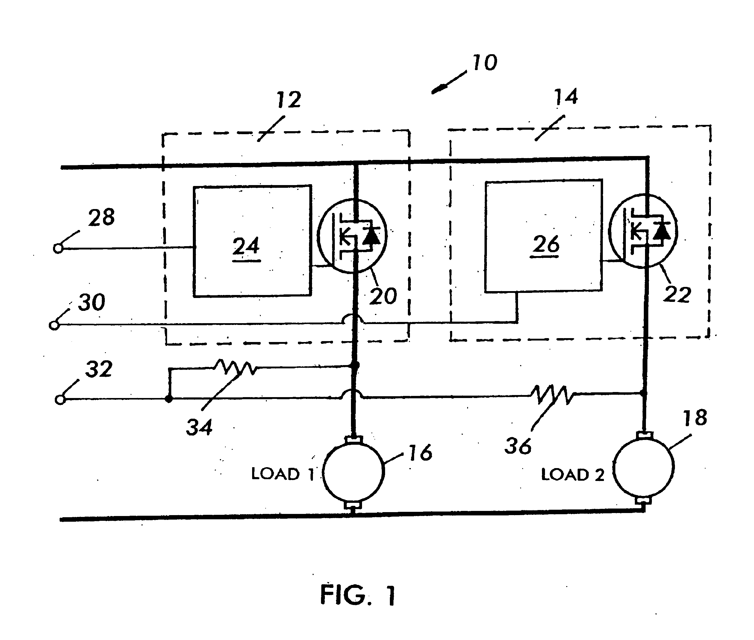 Fan control circuit and package