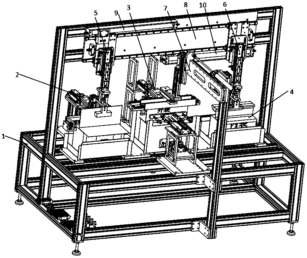 Silicon material automatic debagging machine