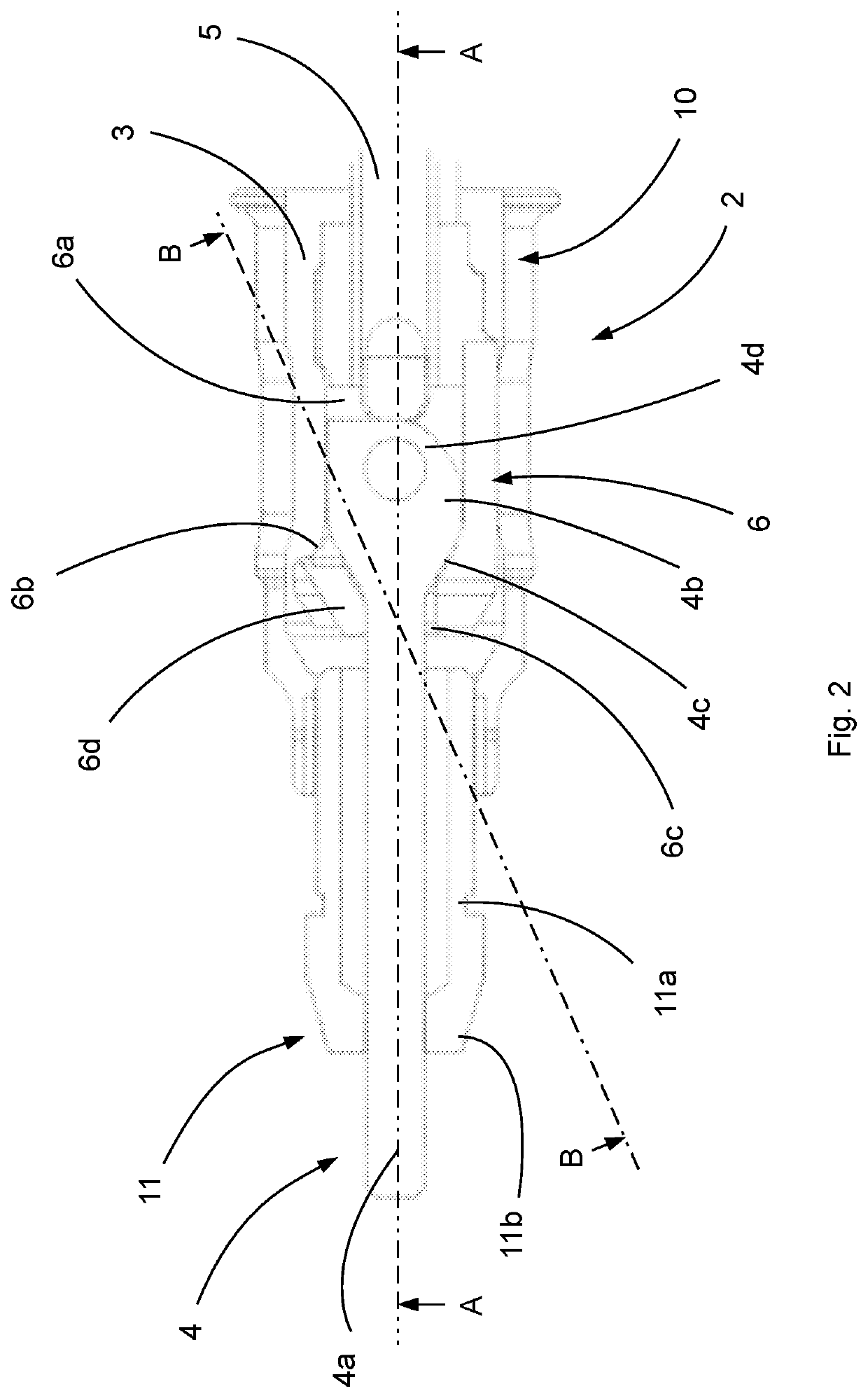 Quick-release setting tool for an element to be crimped