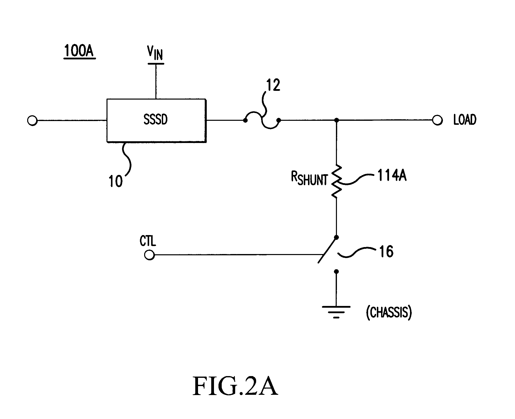 Leakage current shunt in an electrical power distribution system utilizing solid state relays