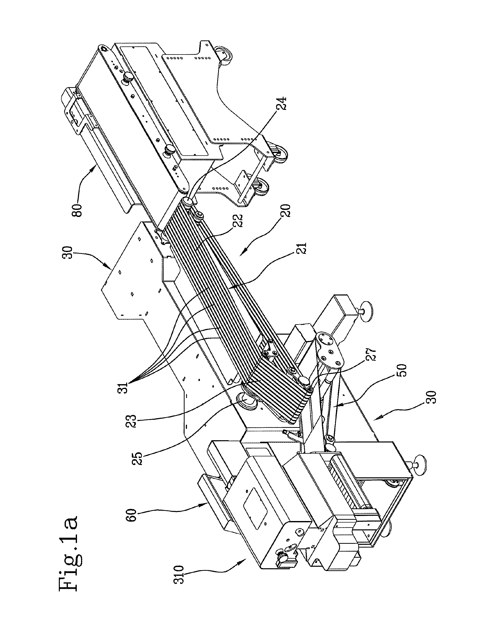 Apparatus for laying sliced foods into containers
