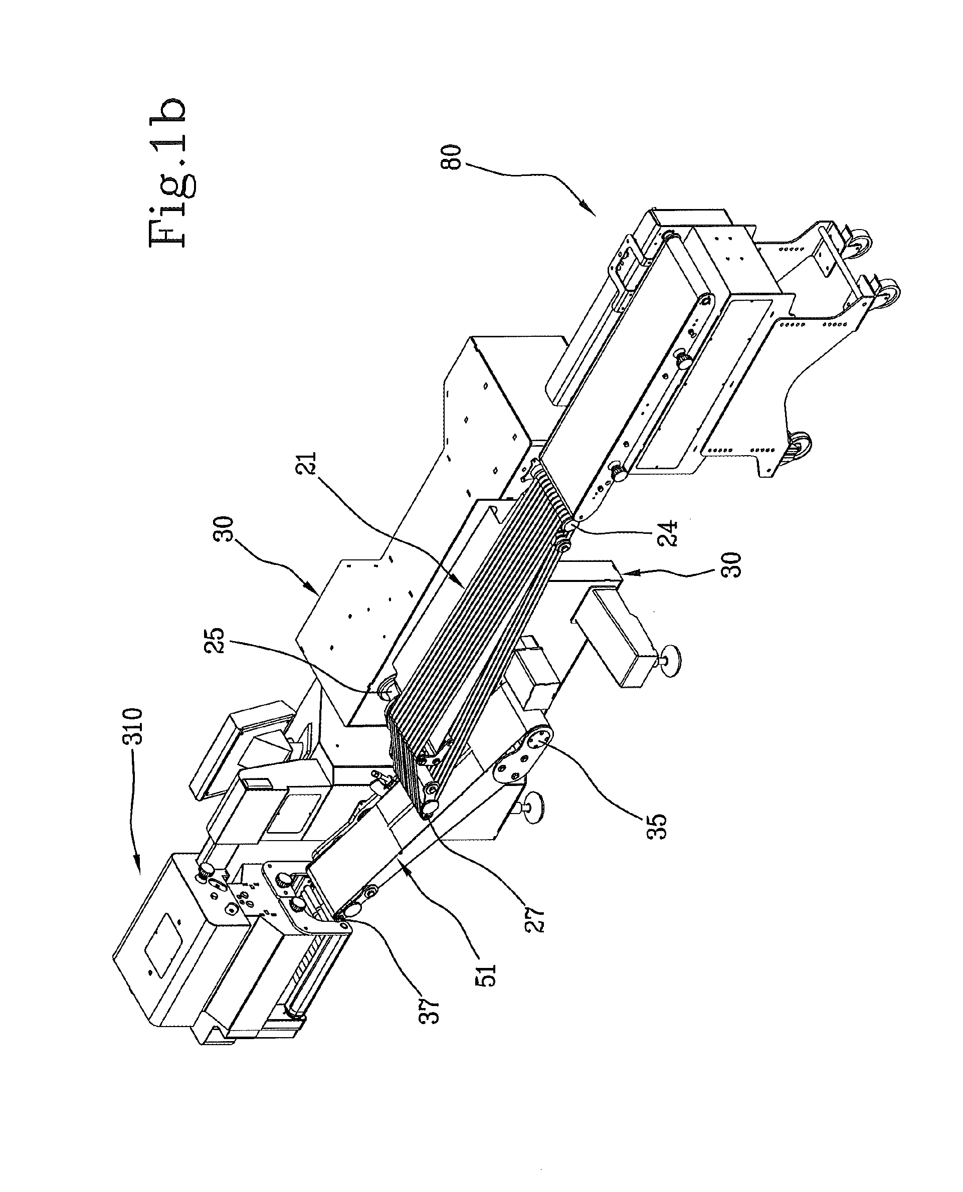 Apparatus for laying sliced foods into containers