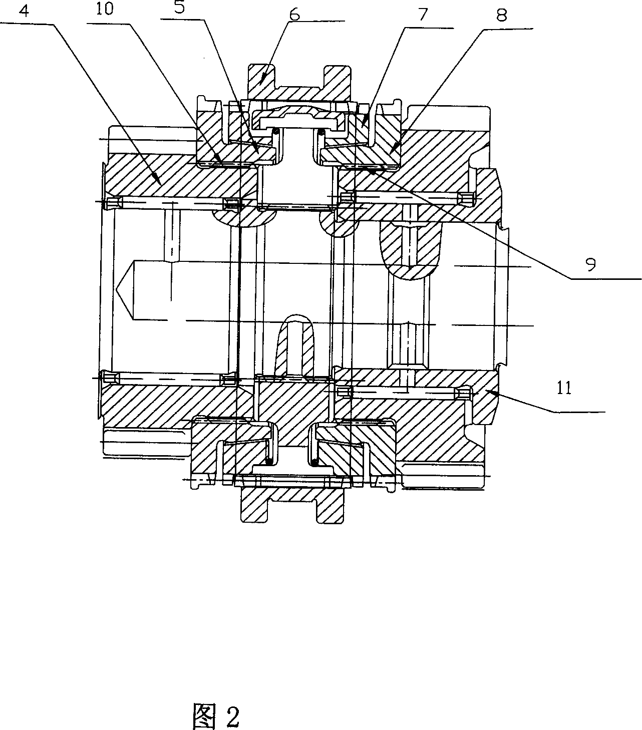 Shift binding device of manual speed-changer