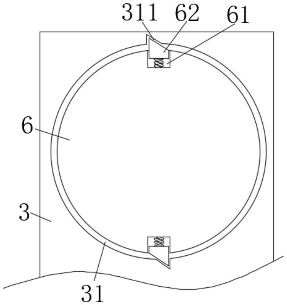 Cloth winding device for flax textile processing