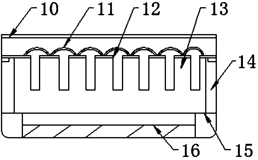 Electronic product packaging device