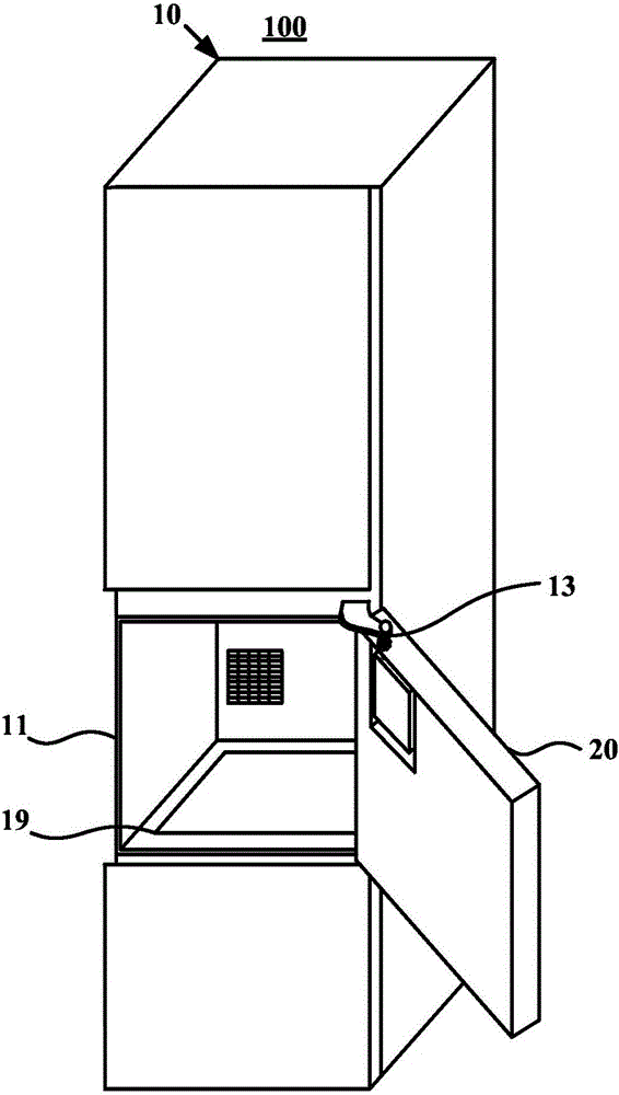 Thawing method for refrigerator stored objects and refrigerator