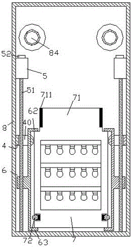 Waterproof detection device for freely selecting and changing LED (Light Emitting Diode) lamp holder