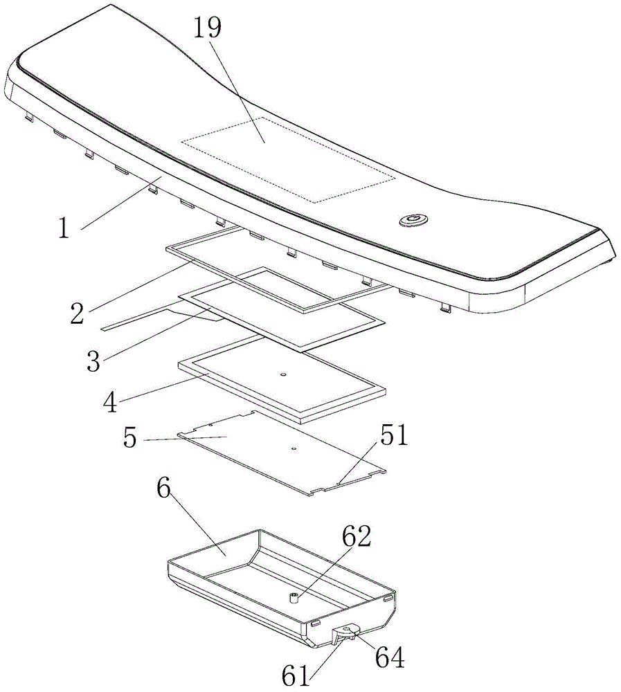 Installation structure and method for washing machine display screen
