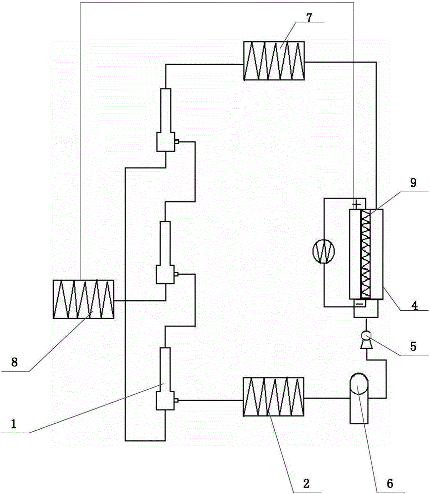 Manufacturing technology of multi-effect multi-stage vortex tube cold-hot dual-energy machine system