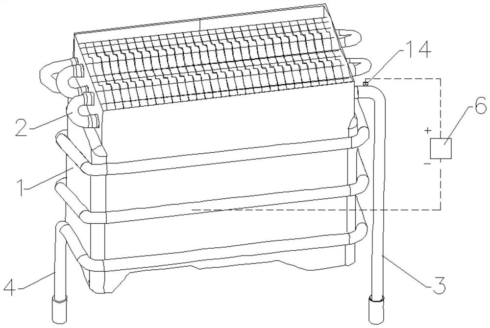 Heat exchanger with anti-corrosion structure and gas water heater
