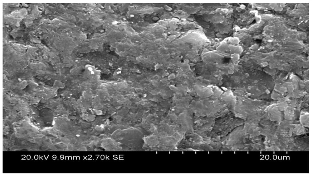 Preparation method of iron-based composite catalyst for catalytic ozonation treatment of coal chemical wastewater