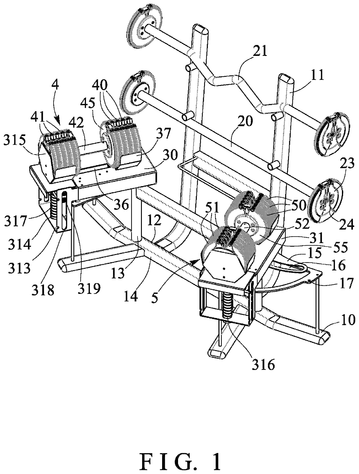 Dumbbell and barbell supporting system