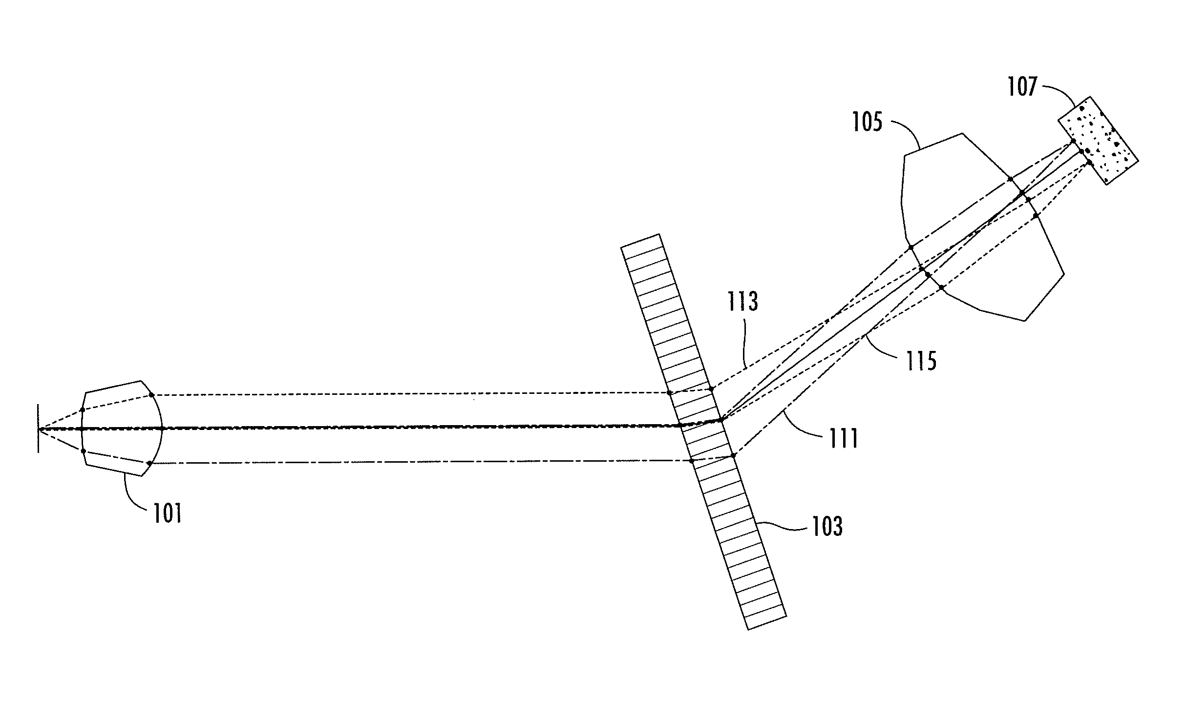 Frequency comb source with large comb spacing