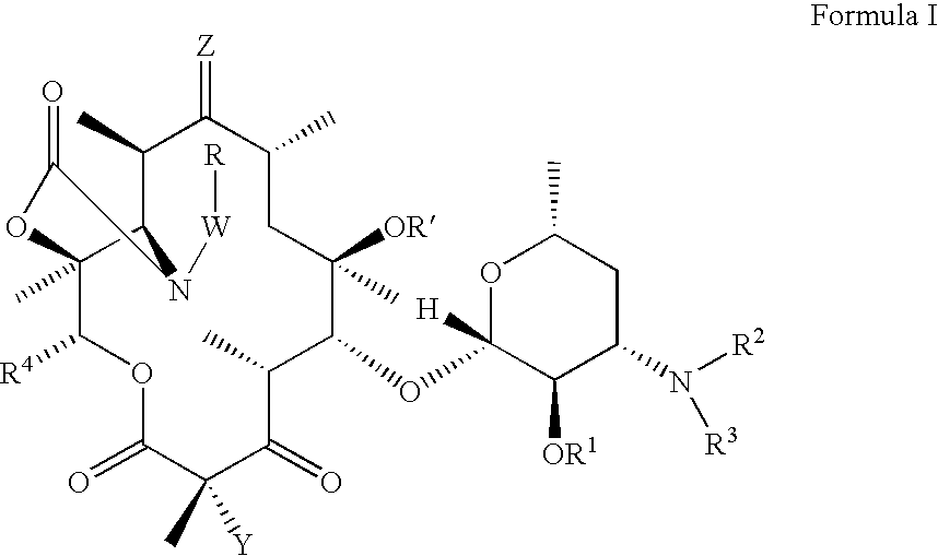Ketolide derivatives as antibacterial agents