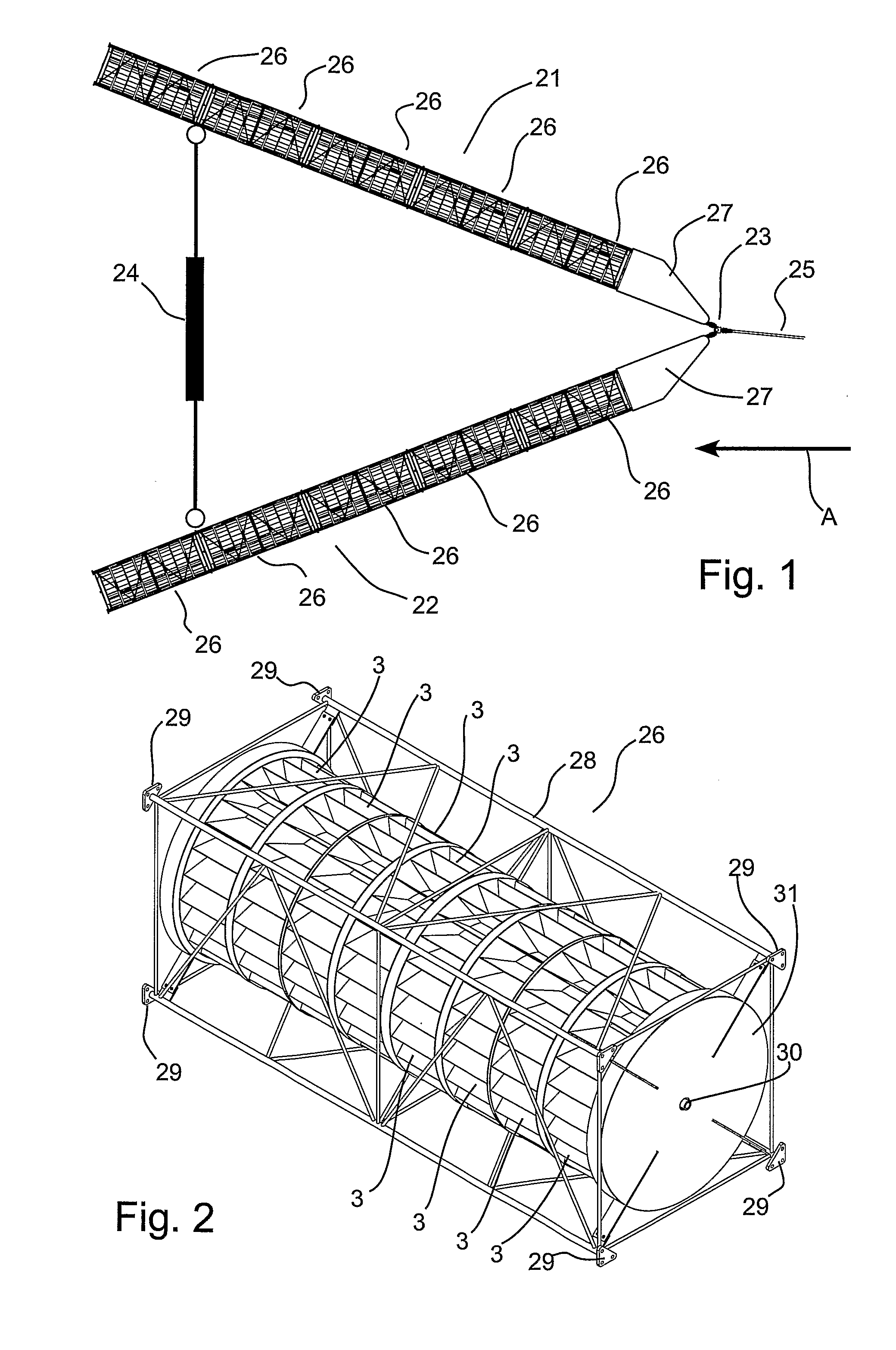 Device for converting wave energy into mechanical energy