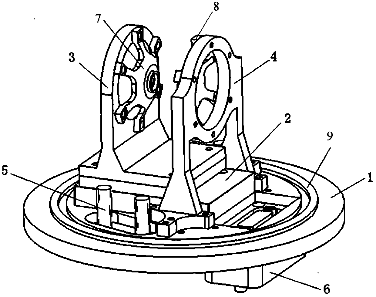 Nuclear energy level service life measuring device