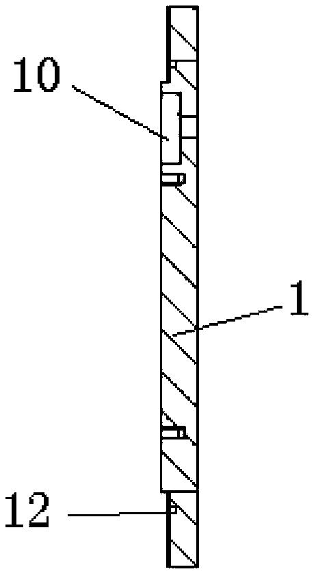 Nuclear energy level service life measuring device