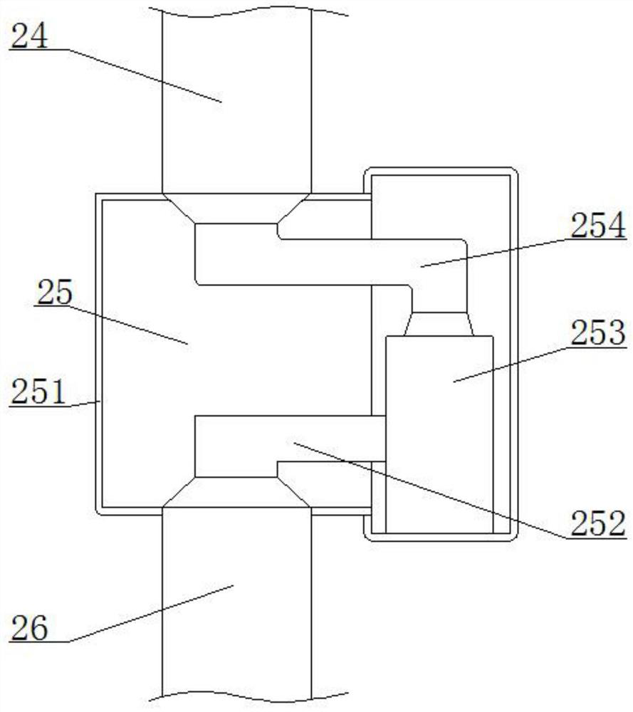 Ventilation device for coal mine operation