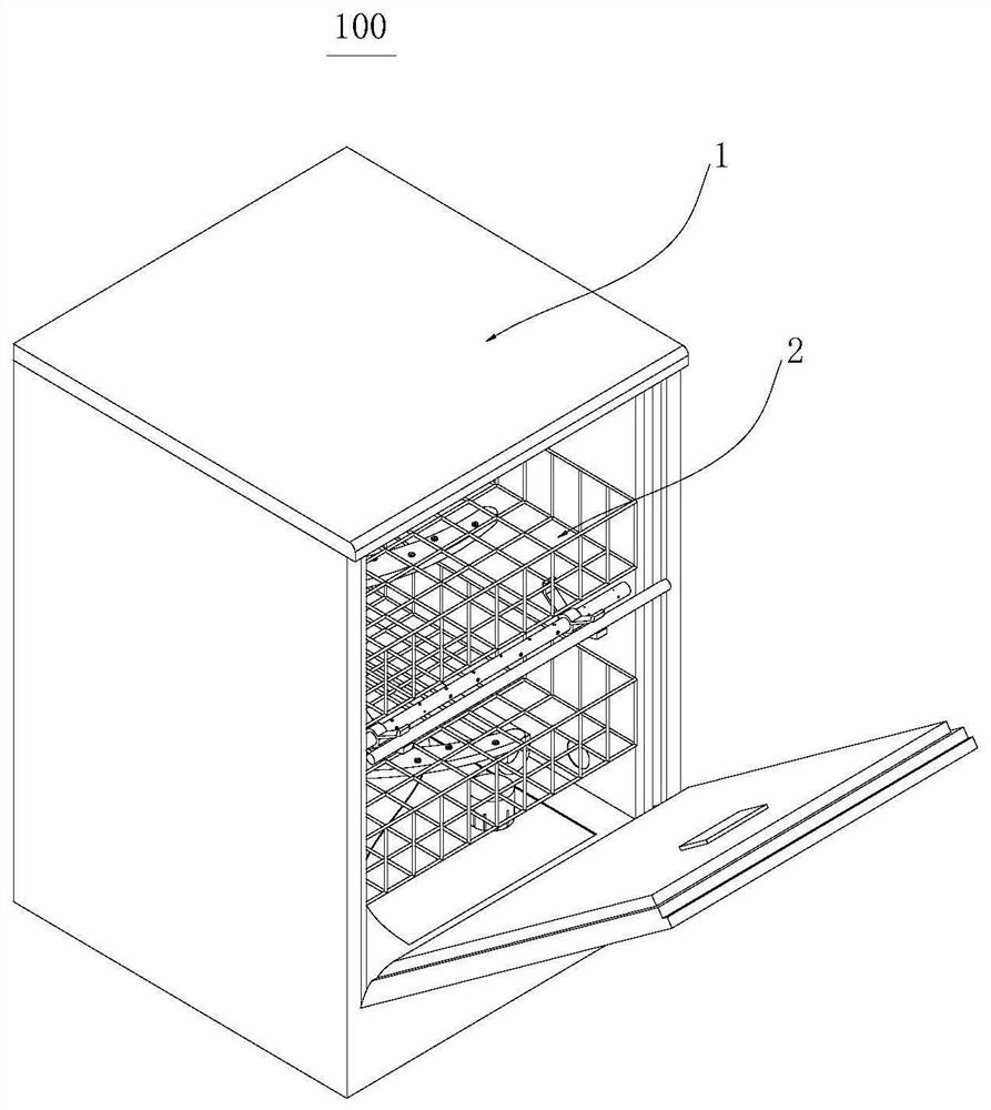 Cleaning method and device for dishwasher, and dishwasher