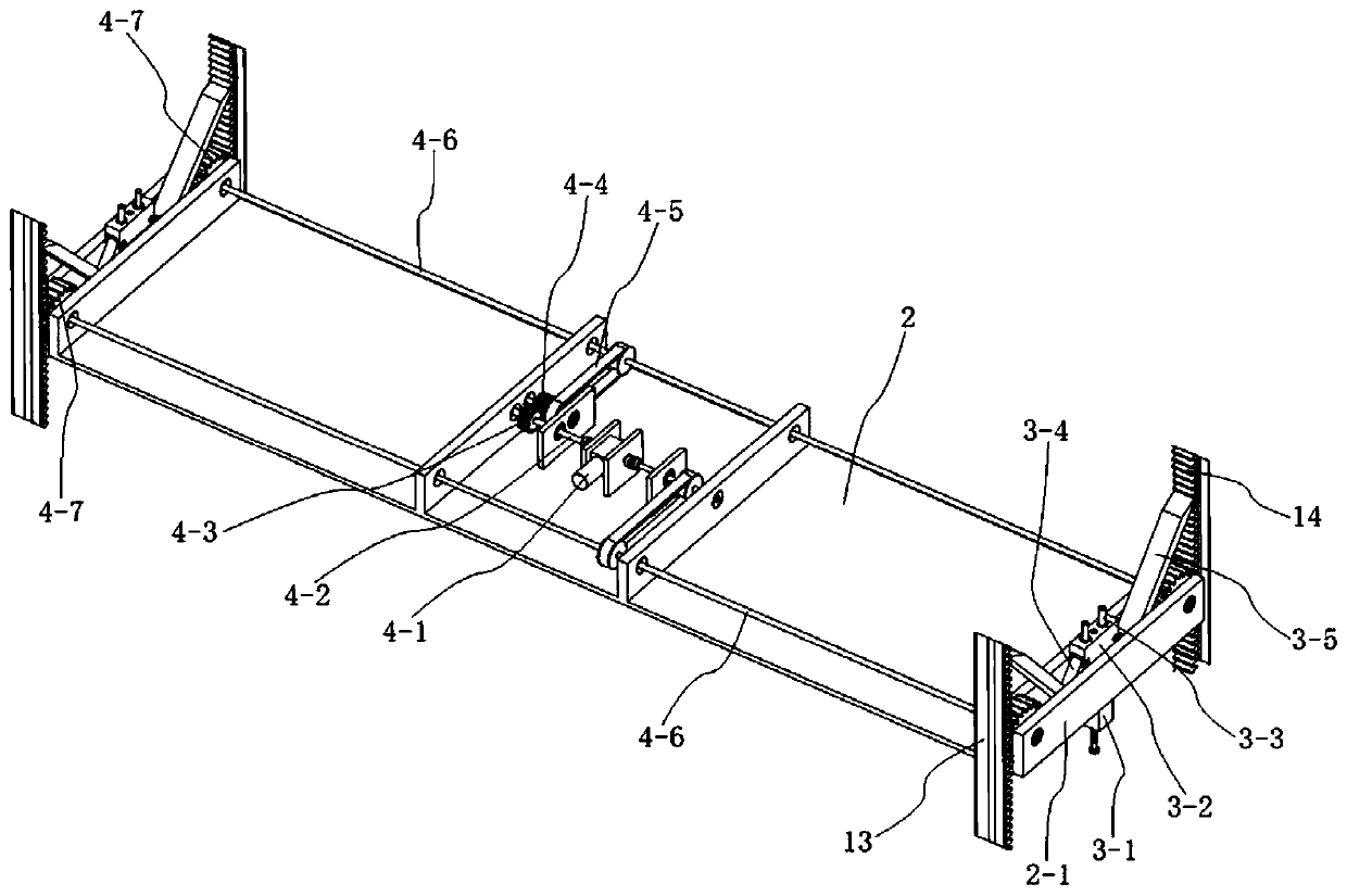 Climbing type layer-height-adjustable storage goods shelf and control method thereof