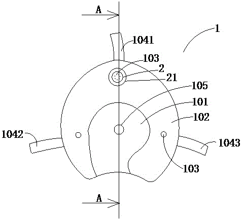 Fabrication template system for custom individual artificial total hip replacement operation acetabulum