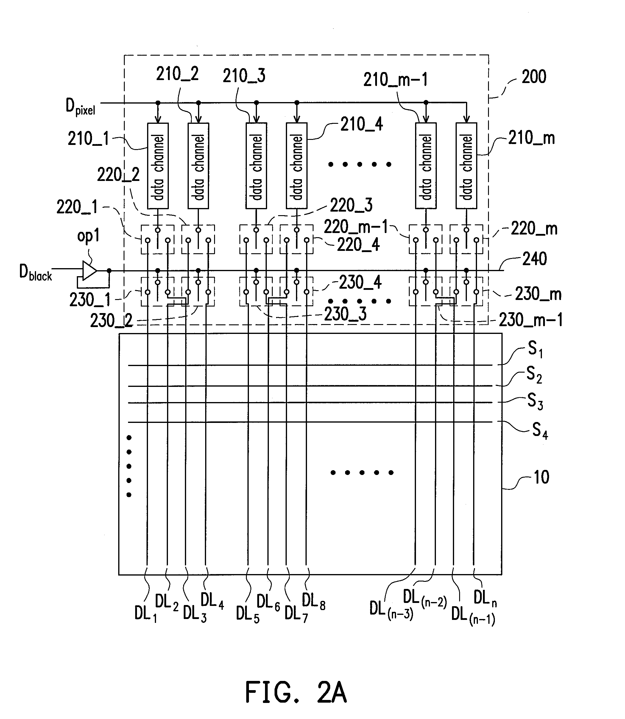 Display system, source driving apparatus and method of black insertion thereof