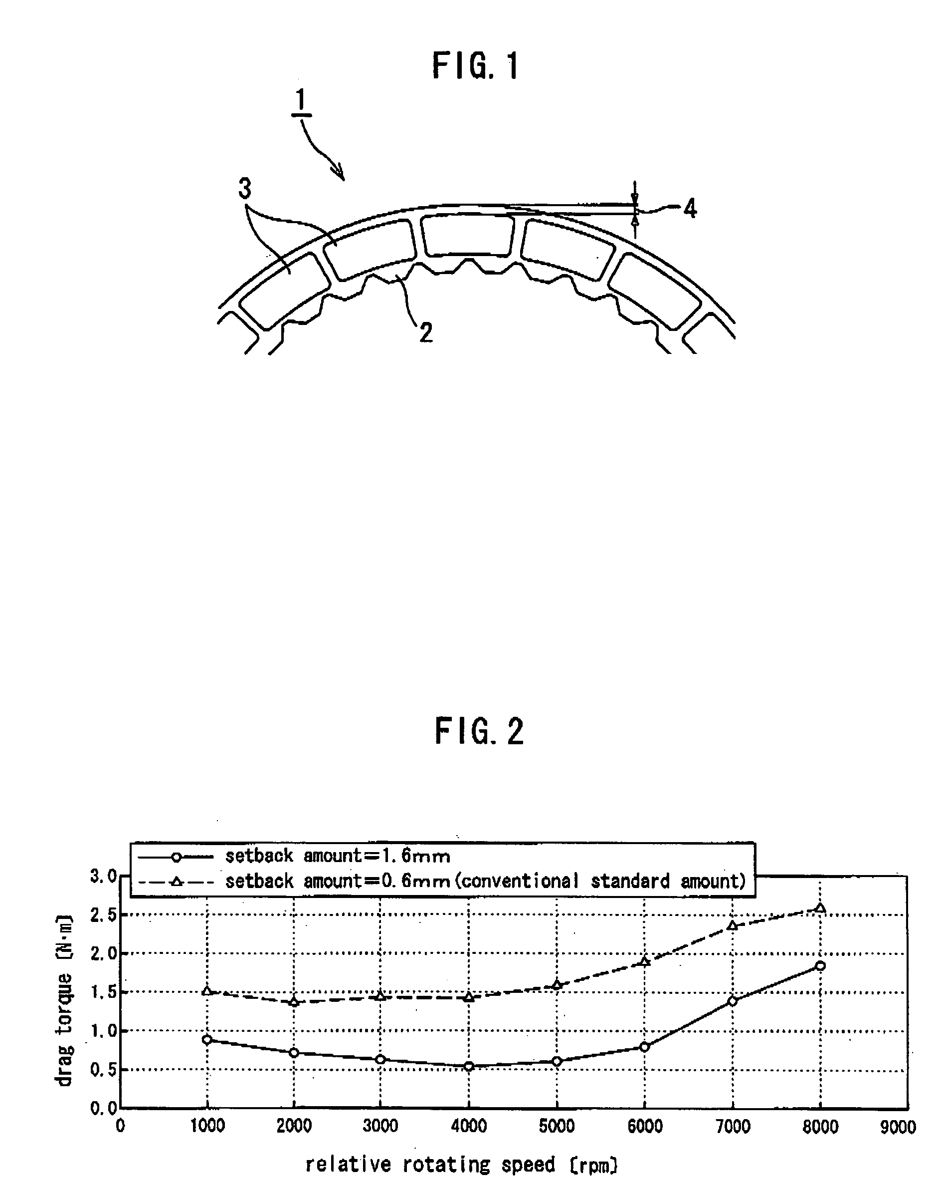 Segment-type friction material