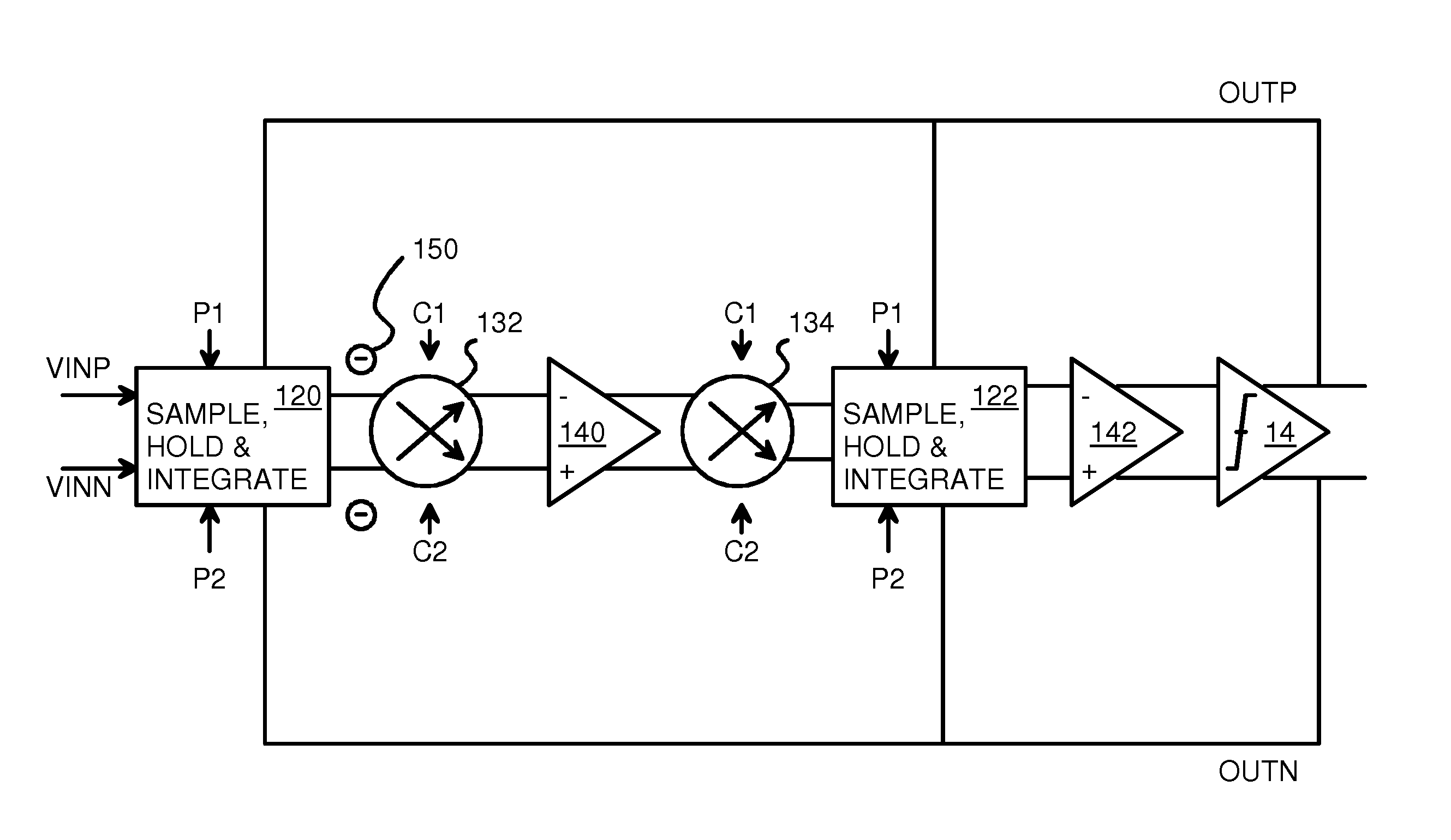 Reduced residual offset sigma delta analog-to-digital converter (ADC) with chopper timing at end of integrating phase before trailing edge