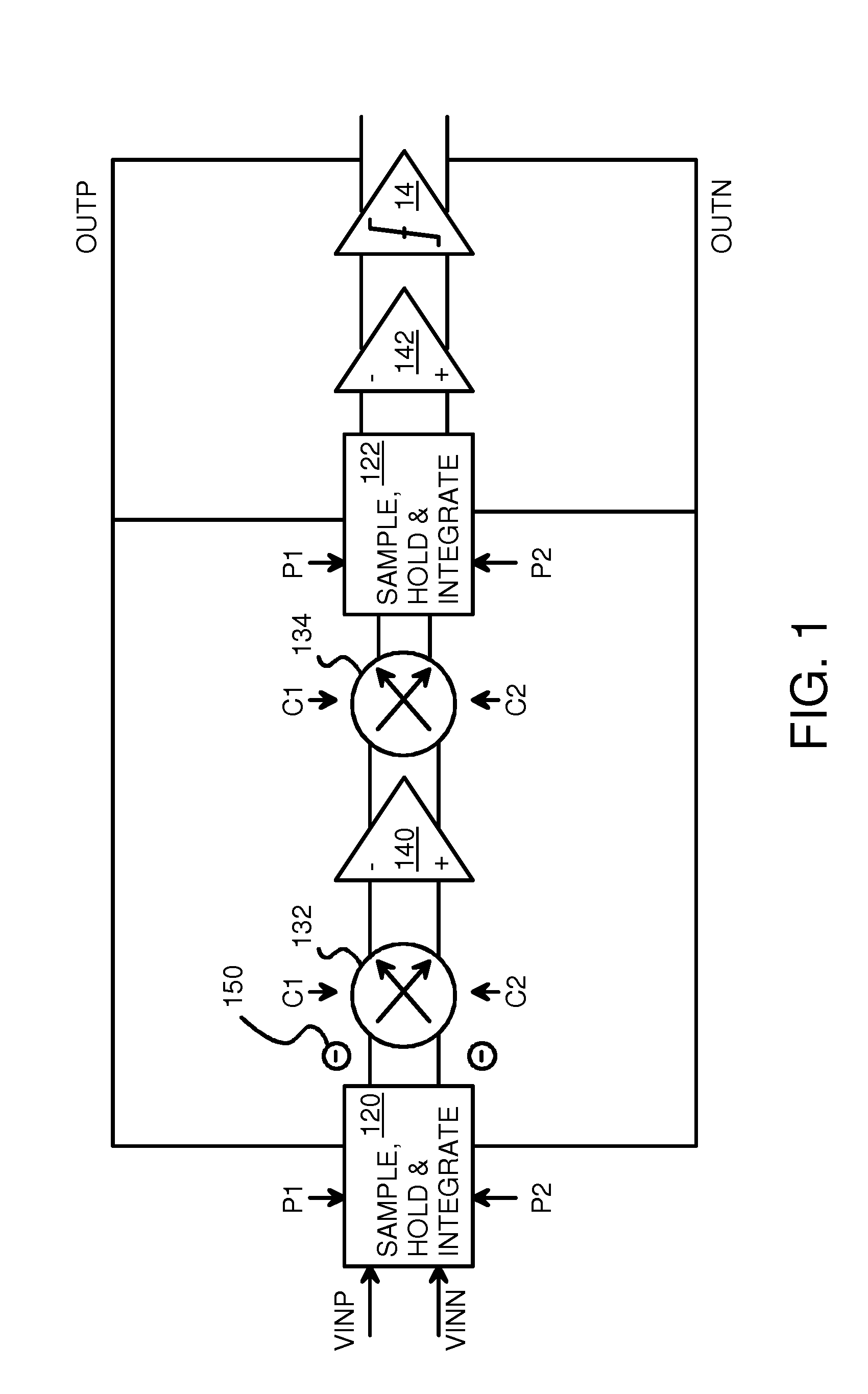 Reduced residual offset sigma delta analog-to-digital converter (ADC) with chopper timing at end of integrating phase before trailing edge