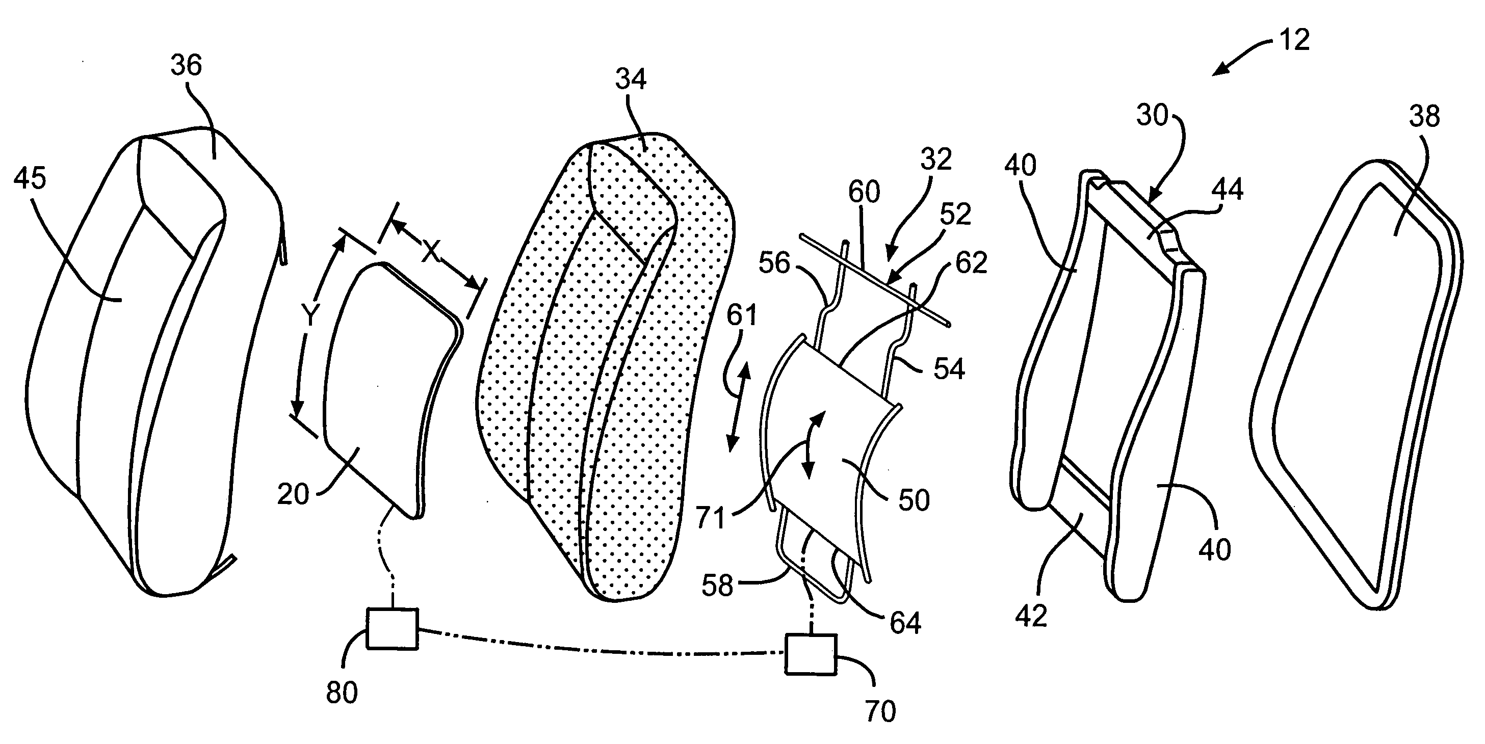 Vehicle seat lumbar system