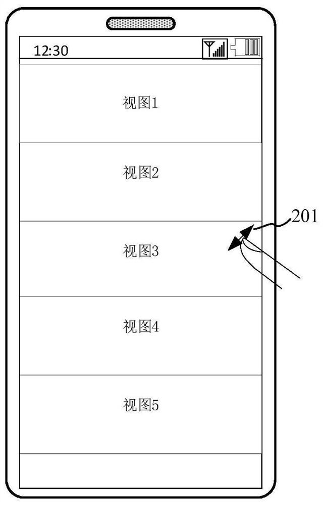 Display switching method, device and mobile terminal
