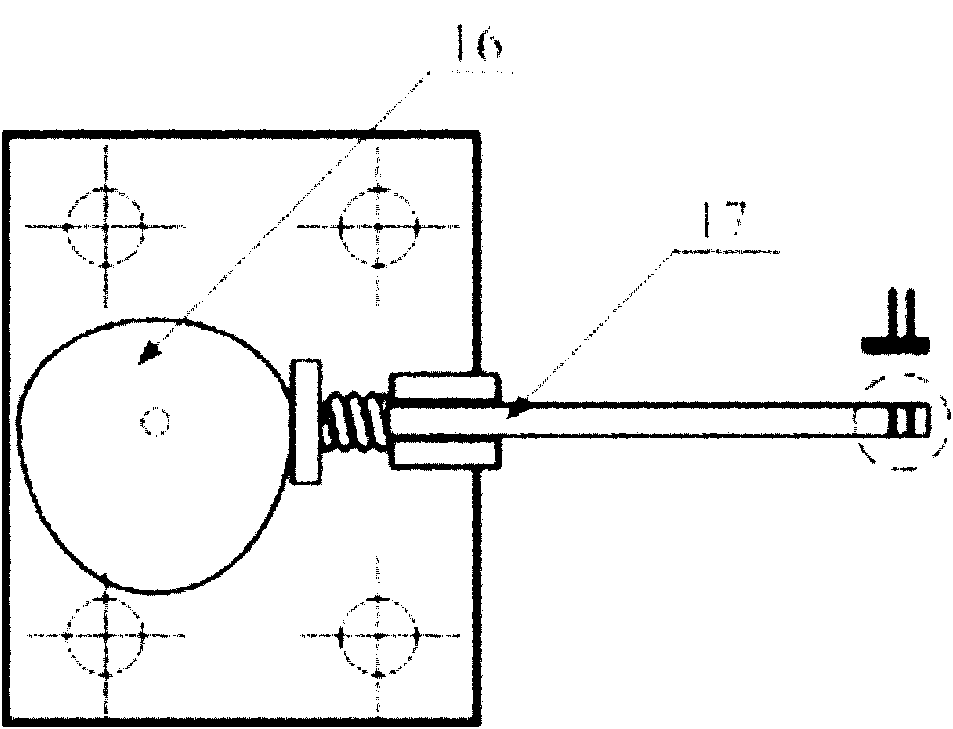 Device for testing comprehensive mechanical and electrical properties of ionic polymer-metal composite (IPMC)