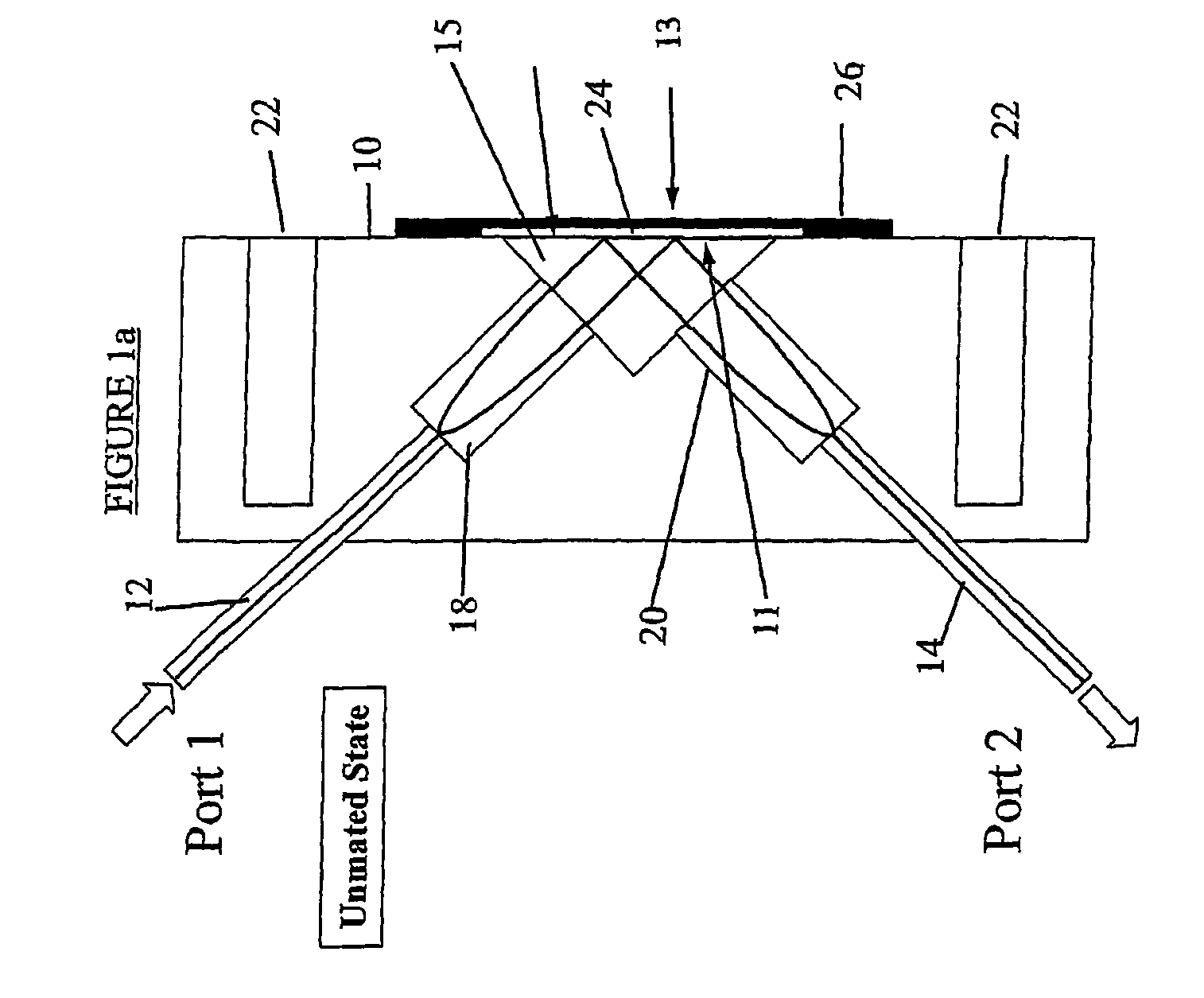 Optical connector with total internal reflection abutting surface