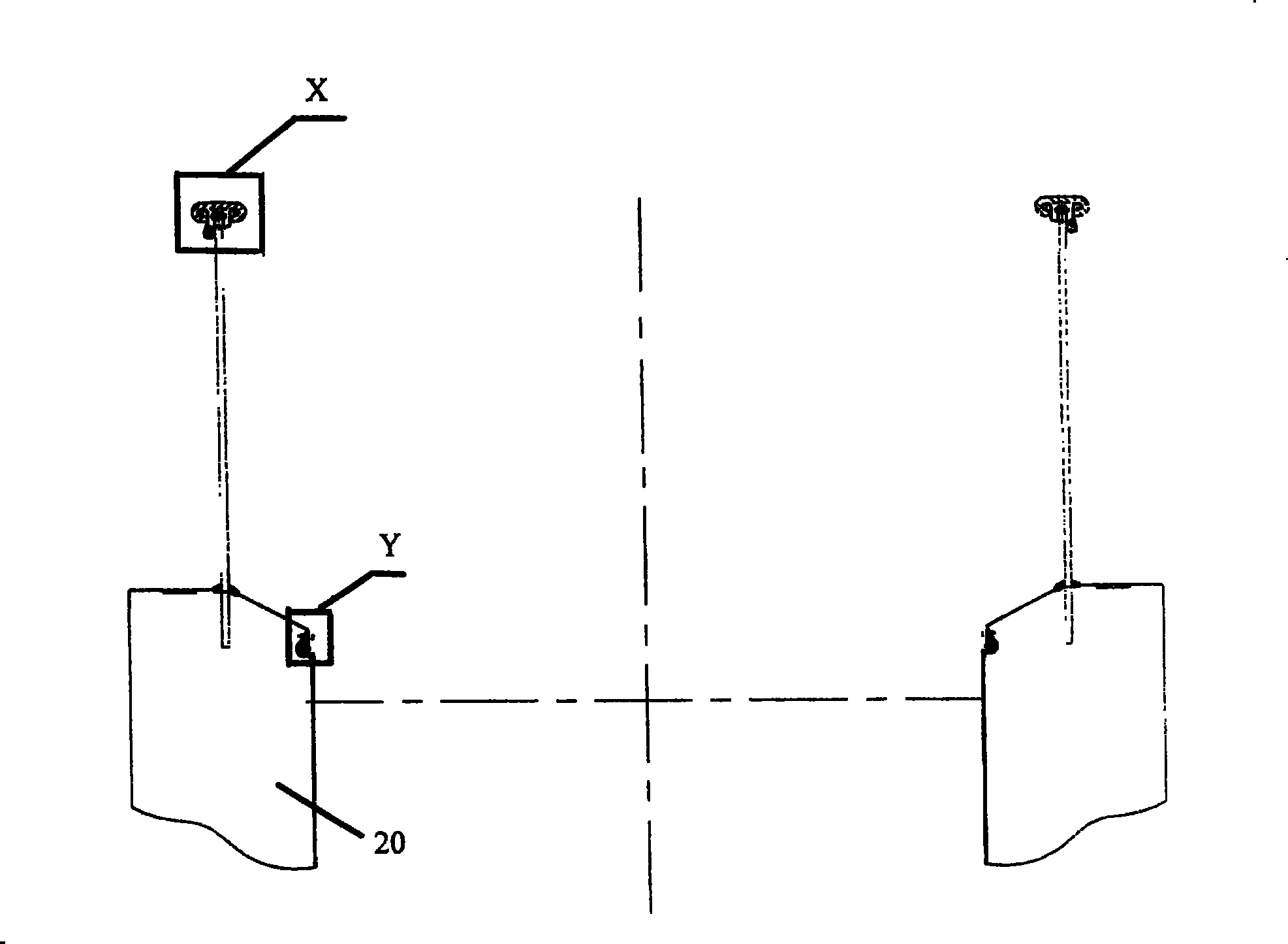 Lighting system for person transmission facility