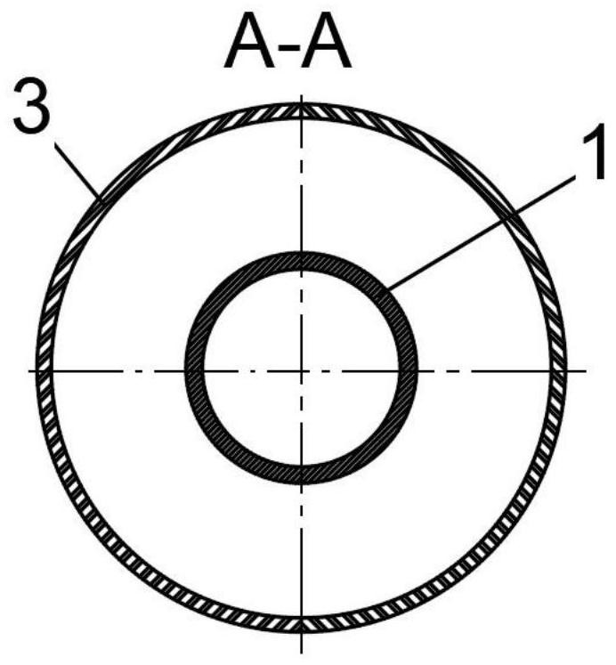 Buckle-in buckle arrestor with vortex-induced vibration suppression function