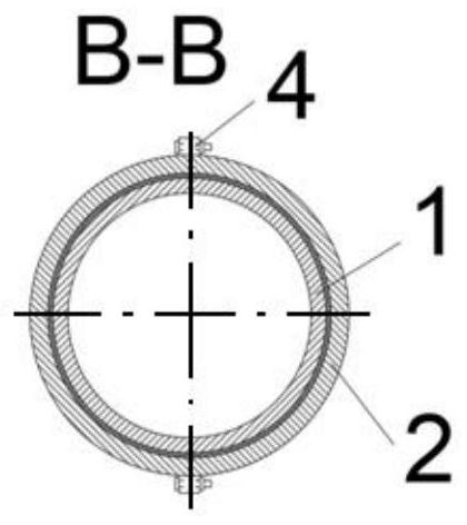 Buckle-in buckle arrestor with vortex-induced vibration suppression function