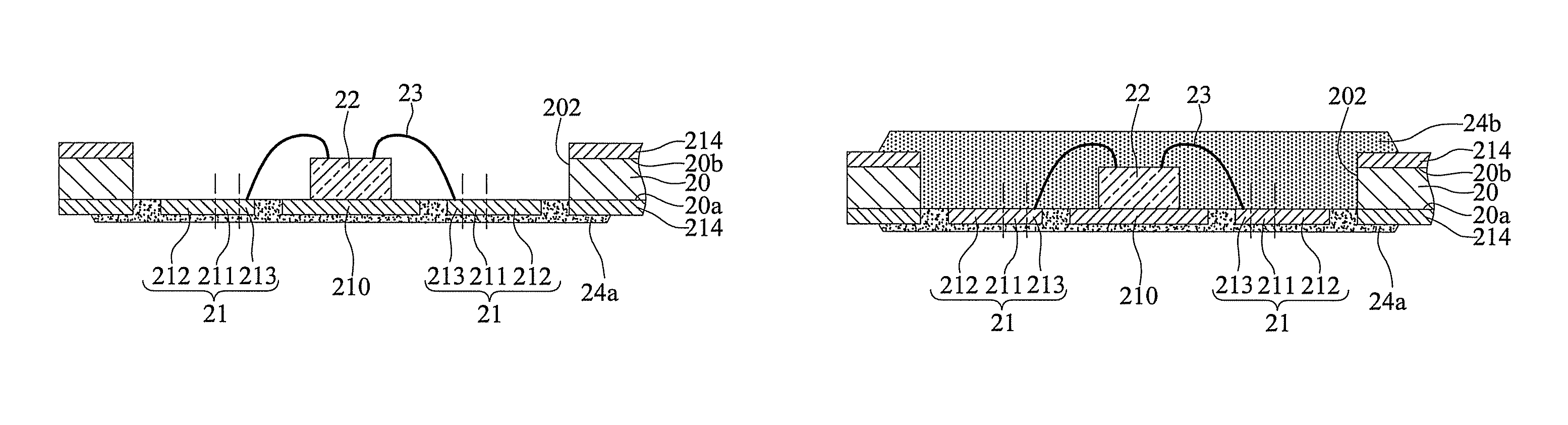 Package structure fabrication method