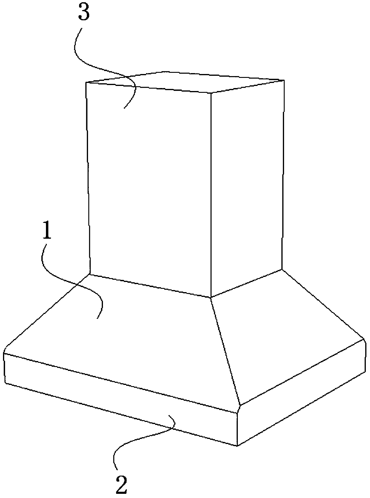 Dust recovery cover for tea processing