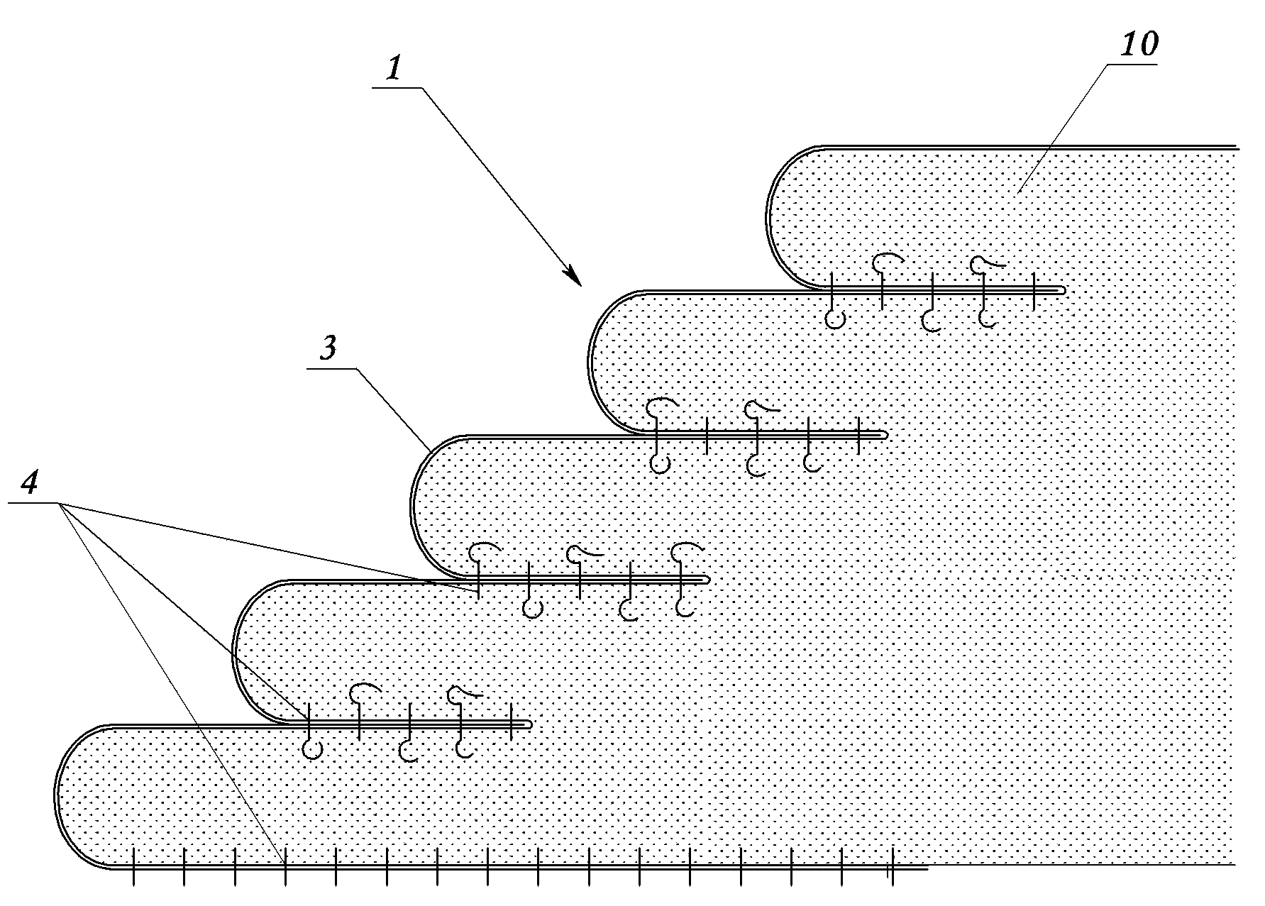Method for constructing steel-structure sand-blocking dam and steel-structure sand-blocking dam