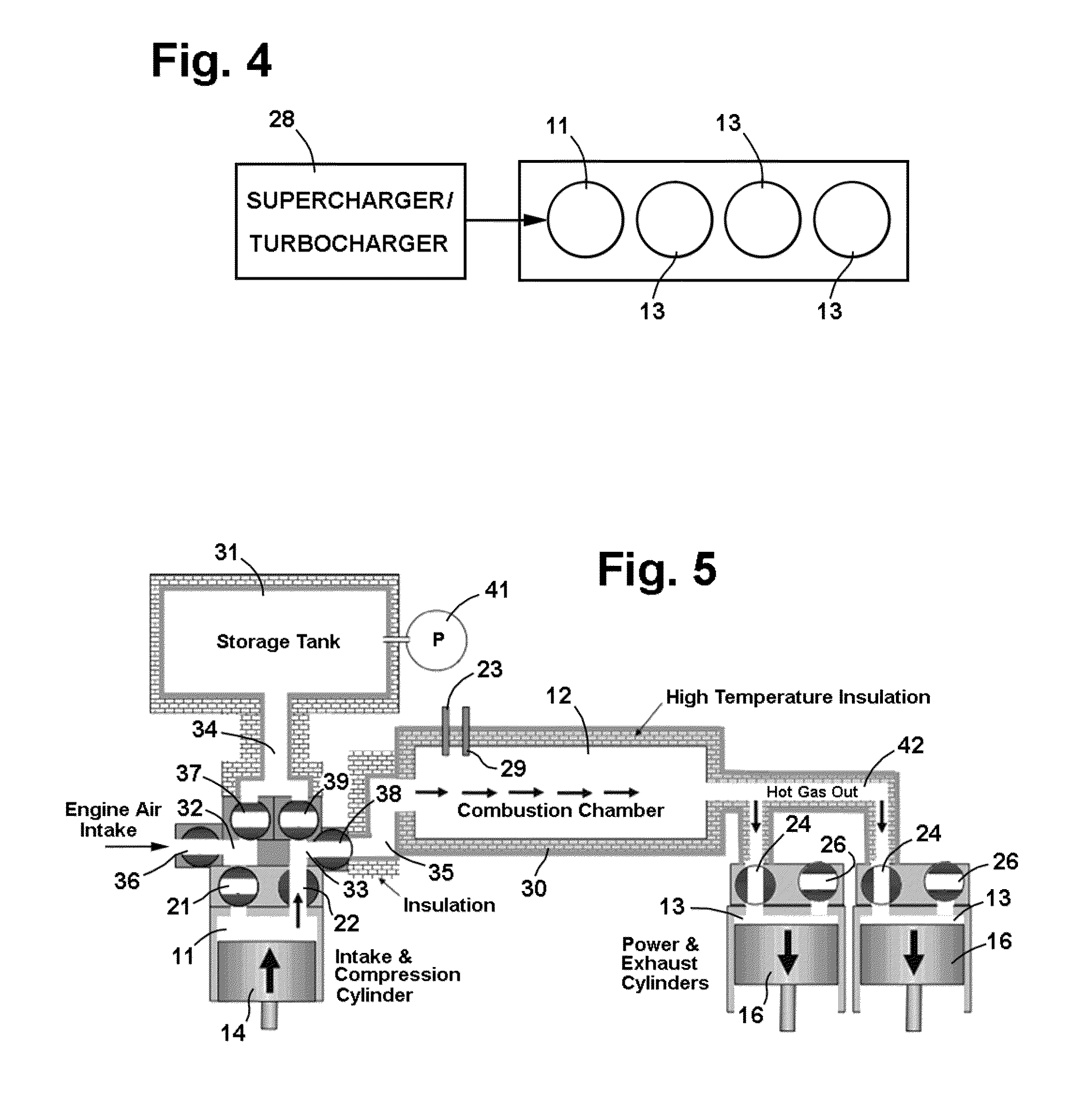 Split Cycle Engine and Method with Increased Power Density