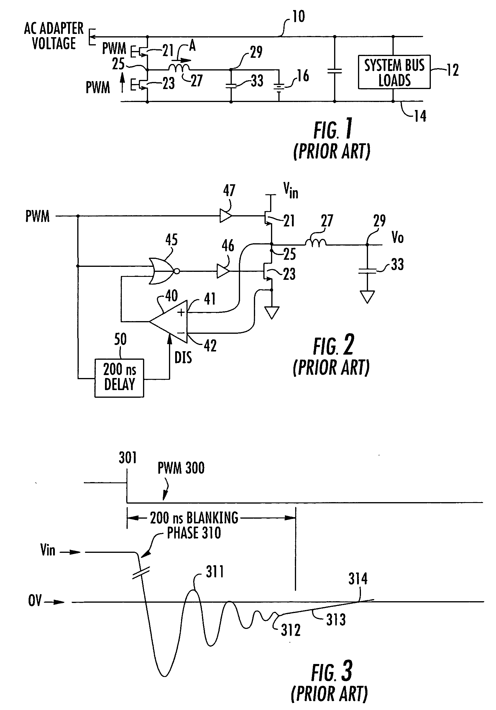 Method and apparatus for preventing boosting system bus when charging a battery